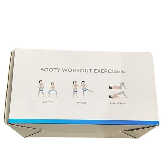 NWT Compressa Bum Bands resistance workout exercise elastic bands 3 pair - Picture 2 of 8